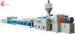 Multi hole cable duct PVC profile production line with Haul off Vacuum Calibration Table