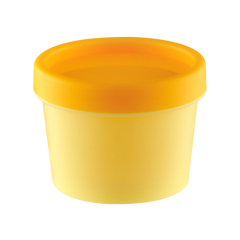 50/100ml PP single wall colorful plastic jar