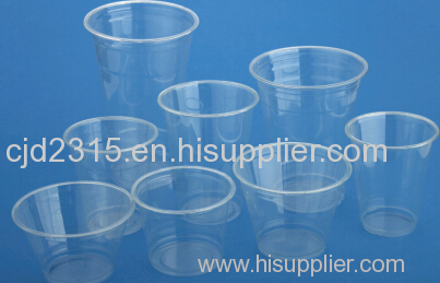 transparent plastic cups with lids PET Transparent Cup