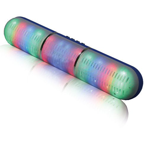 2015 New Colorful LED Pill Bluetooth Speaker
