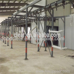 compact Powder coating production line supplier (designer and manufacturer)