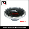 10 inch size car speaker woofer CW 1033
