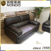 Sectional set leather sofa black sofa AA099