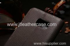 China manufacturer high quality leather case for S6 for s6 protective case cover