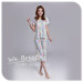 Apparel & Fashion Underwear & Nightwear Sleepwear &Pajamas Spring Summer Short Sleeves Capri Set Custom Printing Pattern