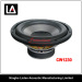 12 inch size auto woofer Full Timbre