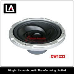 92dB SPL auto woofer clear and smooth voice