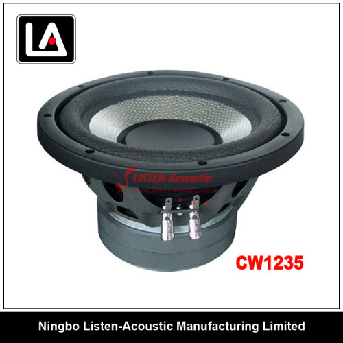 100oz magnet steel auto woofer