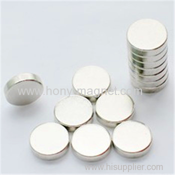 Powerful Sintered Neodymium Disc Magnets