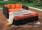 Adjustable Chaise Lounge Rattan Sun Bed Indoor Patio Furntiure