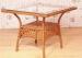 Durable Square Garden Table Rattan Coffee Table With Storage Layer