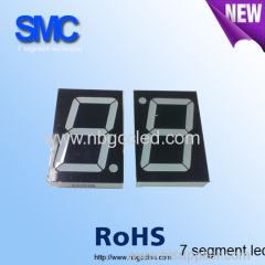 smd 7 segment display 0.5 inch 1 Digit green