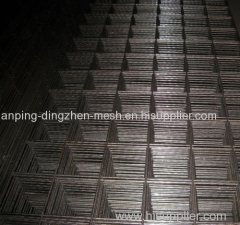 Welded wire mesh panel