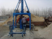 Cement pipe making machine with moulds