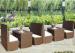 Club All Weather Outdoor Rattan Bar Sets with High Back Bench