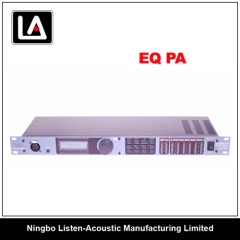 Dual 28-band Graphic EQ-Linked or Dual Mono/Classic dbx