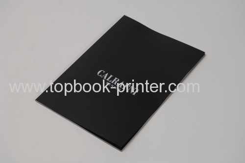 linen-faced paper cover portrait section sewn softcover book