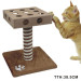Speedy Pet Cat Scratcher Tree with IQ Training Toys