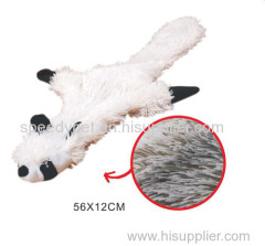 Dog non-filling plush toy with squeaker