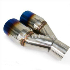 Oval Bevel Exhaust Pipe Tip 2.5