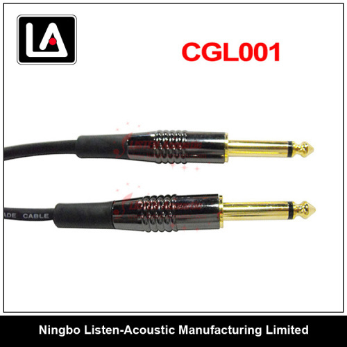 guitar cable/electric guitar audio cable/guitarconnect cable