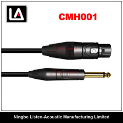 microphone cable/radio microphone cable/low noise cable