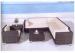 L Shape Rattan Corner Sofa Garden Furniture for Patio , Villa , Hotel
