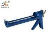 Blue 10oz A3 Steel Semicircle Silicone Caulking Gun With Rachet Push Rod