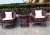 Weatherproof Rattan Egg Chair Set