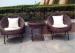 Weatherproof Rattan Egg Chair Set