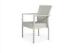 Customized White Indoor Outdoor Rattan Dining Chairs Multiple Use