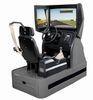 32 Inch LCD Interactive auto driving simulator , 3D city drive simulator