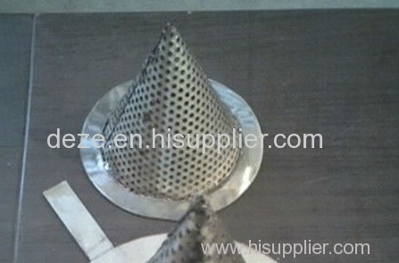 Stainless Steel Conical Filter Pipeline Use