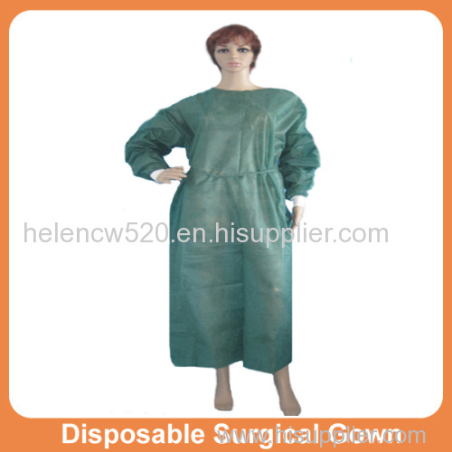 Disposable non woven surgical gown