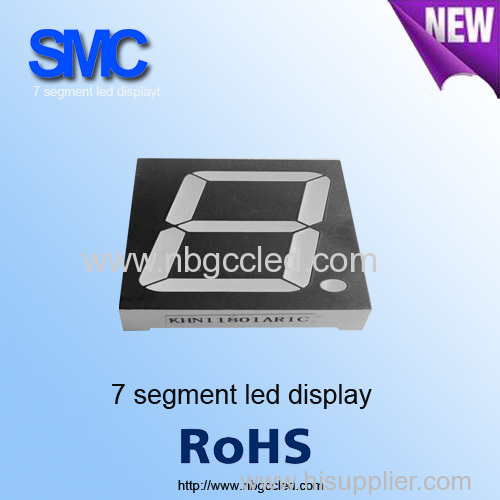 1 Digit 4 inch 7 Segment LED Display