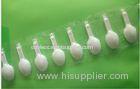 PP Disposable Plastic Cutlery / Folding Spoons For Porridge 122mmx68mm