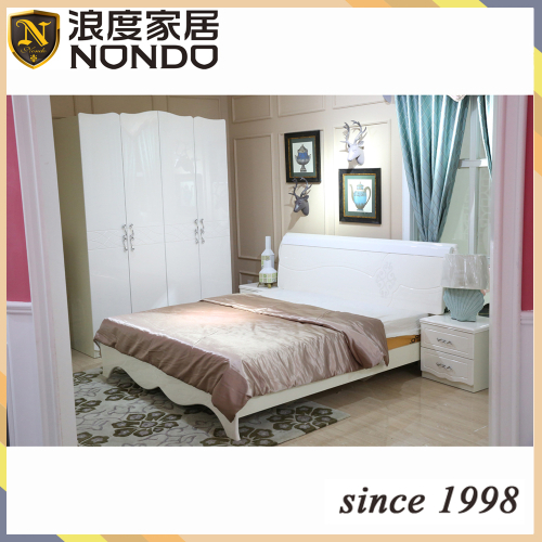 Morden furniture set storage bed 8506