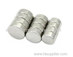 Super Permanent Disc shaped ndfeb motor magnet with good quantity