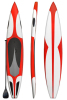 High speed water ski surfing US Resin Research Epoxy Race Board race board