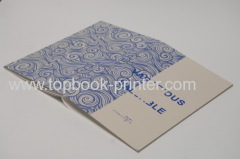 Double-color gold stamping cover cotton cloth-wrapped spine clothes hardcover book printing on demand