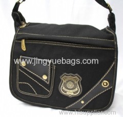 latest design canvas cross body bag