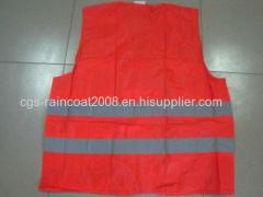 Promotional PVC Fluorescent Safety Vest