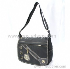 hot sell black canvas bag