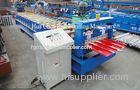 4 Kw Trapezoidal Roof Panel Roll Forming Machine With Hydraulic Cutter