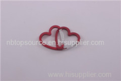 the Heart shape Carabiner