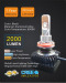 Led car big bulb bright h4 car lamp light 40w aluminum 12v-24v