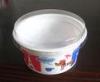 Plastic Disposable Salad Bowls , Round Bowl Yogurt Cups 130ml