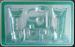 Cosmetics Clear Blister Packaging With UV Offset Printing PVC