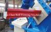 45# steel Rainwater Gutter Roll Forming Machine For Villa Roofing Sculpt