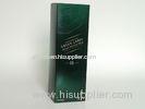 High-End Gift Bottle Packaging Box For Wine, Foil Stamping / Embossed Card Paper Wine Packaging Boxe